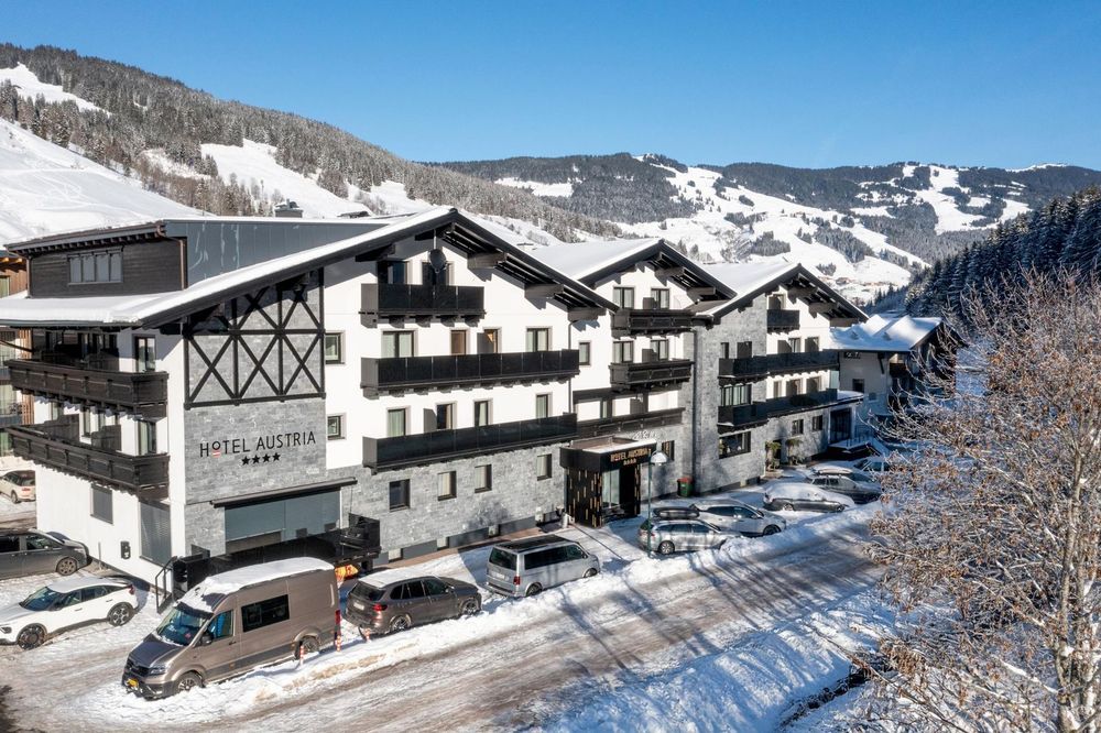 Silvester in den Bergen 2026/27 im Hotel Austria in Saalbach-Hinterglemm