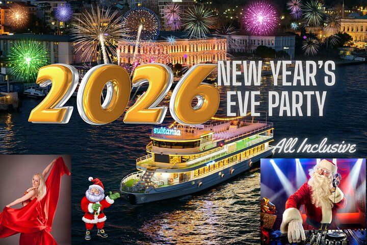 Bosporus Dinner & Party Cruise 2026/27 in Istanbul