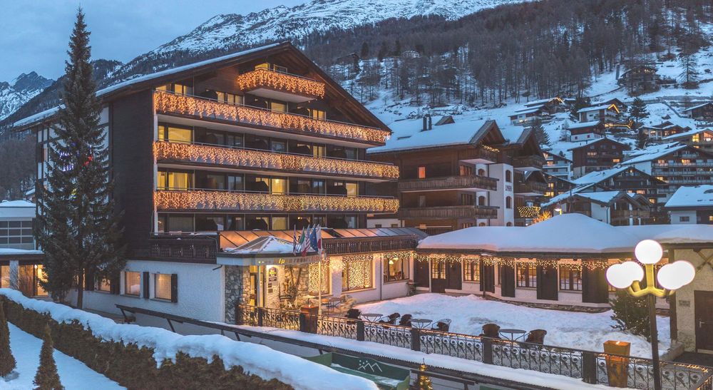 Silvesterurlaub mit Skipass 2026/27 in Zermatt – Alpen Resort Hotel
