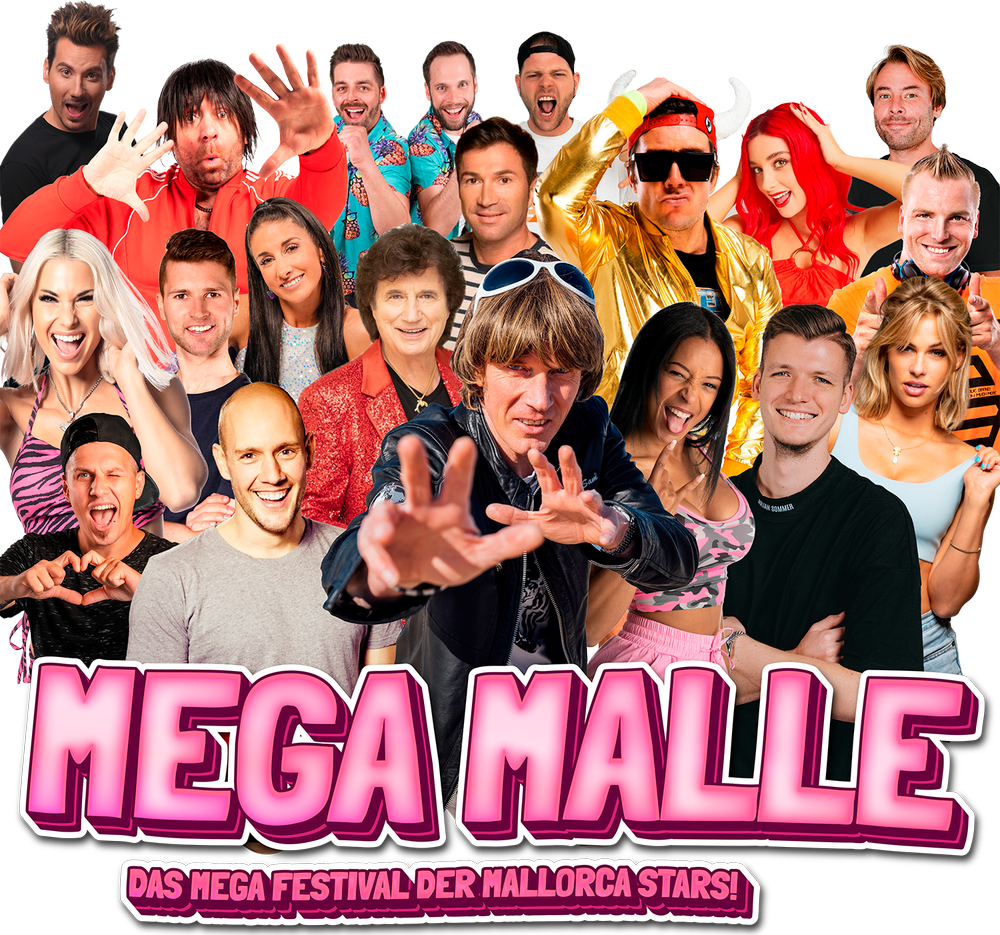 Mega Malle Silvester Party 2023 im AMO Kulturhaus in Magdeburg
