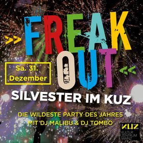 Silvesterparty Freak Out in der Werkhalle (EG) des Kulturzentrums Mainz