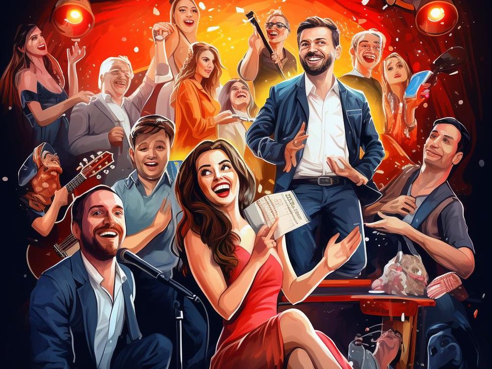 Silvester-Dinnershow mit Katrin Troendle Central Kabarett Leipzig 2023/2024