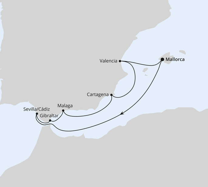 Kreuzfahrten ab Palma de Mallorca über Silvester 2026/2027 image 2