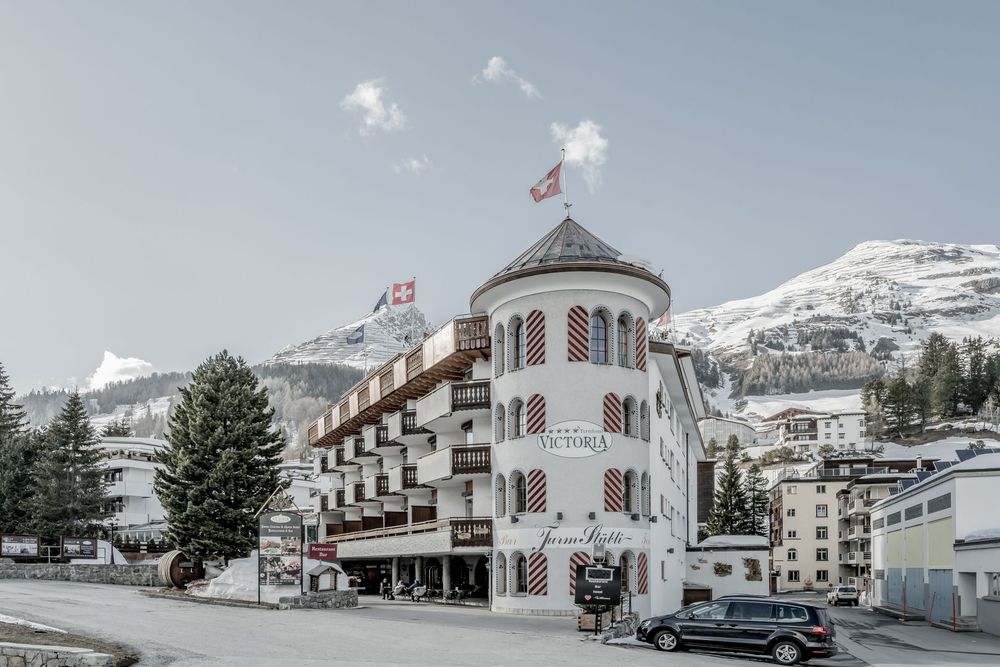 Urlaub zum Jahreswechsel 2026/27 in Davos – Turmhotel Victoria