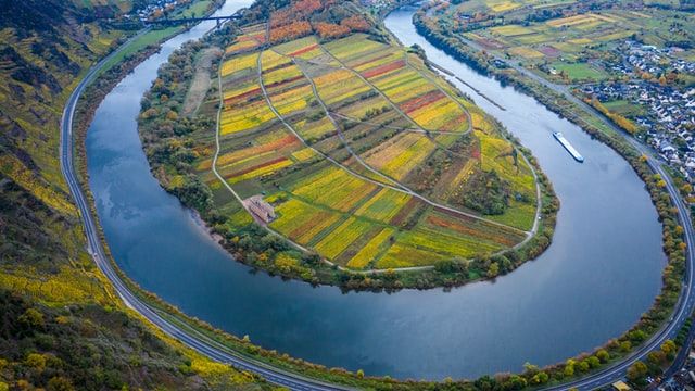 Silvester-Fahrt 2022 auf der Mosel bei Trier
