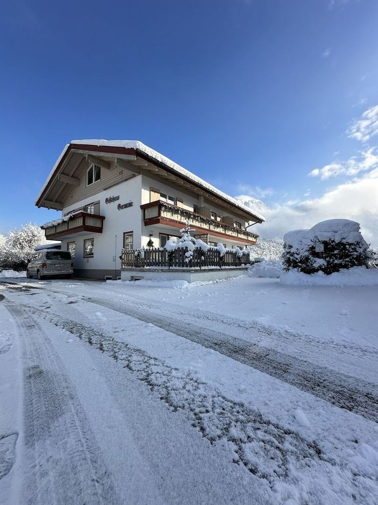 Silvester im Schnee 2026/27 im Gästehaus Germania in Schönau am Königssee
