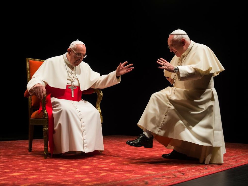 Der Tag, an dem der Papst gekidnappt wurde - Silvestervorstellung BERLINER KRIMINAL THEATER 2023/2024