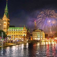Silvester in der Kleinen Alster - Dinieren und feiern am Rathaus