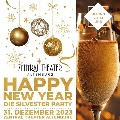 Die Silvester Party 2023 im Zentral Theater - Residenz Lichtspiele
