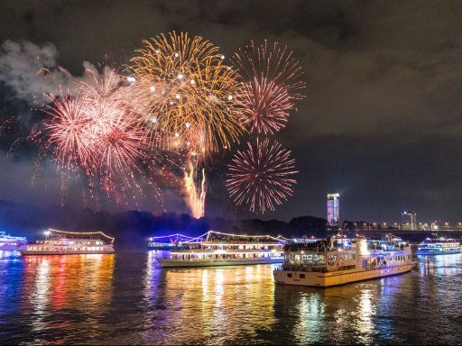 Silvester-Schifffahrt 2026/27 auf dem Rhein mit dem Best Western Hotel President Bonn
