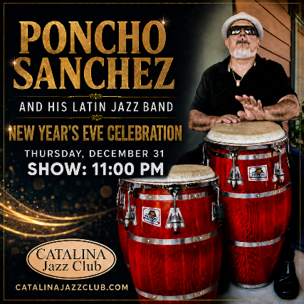 Latin-Jazz-Silvesterkonzert 2026/27 mit Poncho Sanchez