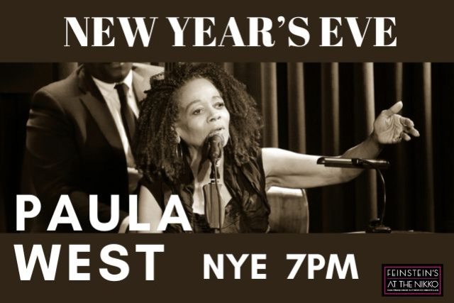 Jazz-Silvesterkonzert 2026/27 mit Paula West bei Feinstein's at The Nikko
