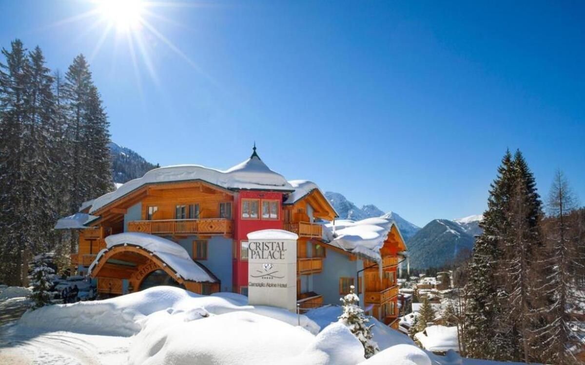 Skiferien über Silvester 2026/27 im Hotel Cristal Palace in Madonna di Campiglio