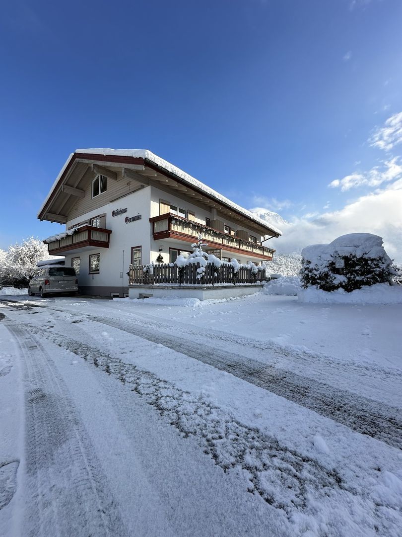 Silvester im Schnee 2026/27 im Gästehaus Germania in Schönau am Königssee