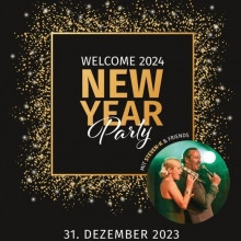 Flyer der Silvesterveranstaltung: New Year Party 2023 in Kaarst