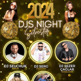 Flyer der Silvesterveranstaltung: DJ'S NIGHT | Silvester 2023 im XELOR KESSELHAUS BERLIN