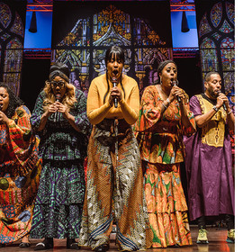 Flyer der Silvesterveranstaltung: The Best of Black Gospel – Joy to the World Tour 2025 in Bingen