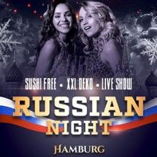 Flyer der Silvesterveranstaltung: Silvester Russian Night Hamburg The Plane 