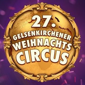 Flyer der Silvesterveranstaltung: 27. Gelsenkirchener Weihnachtscircus an Silvester 2024 und Neujahr