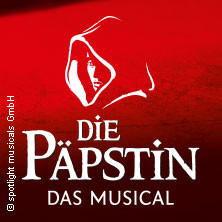Flyer der Silvesterveranstaltung: Die Päpstin: Silvester-Musical 2024 im Theater Hameln