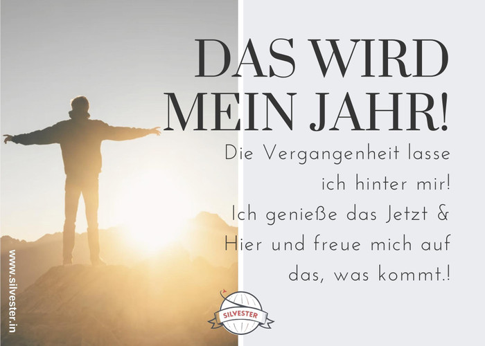 "Die Vergangenheit liegt hinter mir! Ich genieße das Jetzt und Hier und freue mich auf das, was kommt!"