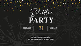 Silvesterveranstaltung: Große Silvester-All-Inclusive-Party im Pumpwerk in Wilhelmshaven