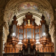 Flyer der Silvesterveranstaltung: Silvesterkonzert - Feuerwerk für Bläser und Orgel! Berliner Dom 2024/2025