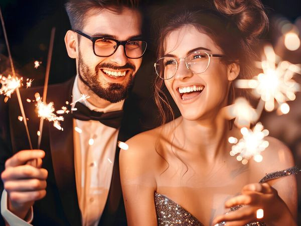 Flyer der Silvesterveranstaltung: Mighty Silvester in Dresden – 4 Tage im stylischen Hotel mit Galabuffet & Party im historischen Ballsaal