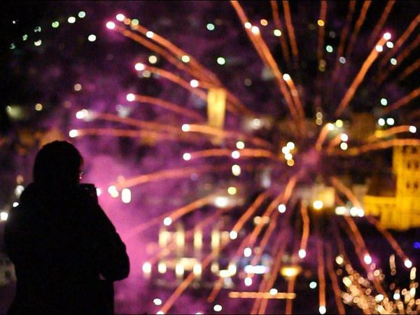 Flyer der Silvesterveranstaltung: Silvesterreise nach Boppard am Rhein: 5 Tage, Halbpension & Rheinschifffahrt 