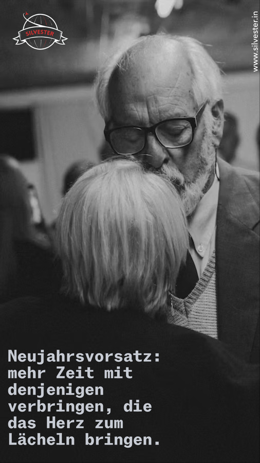  Neujahrsvorsatz: Mehr Zeit mit denjenigen verbringen, die das Herz zum Lächeln bringen   