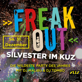 Silvesterveranstaltung: Silvesterparty Freak Out in der Werkhalle (EG) des Kulturzentrums Mainz