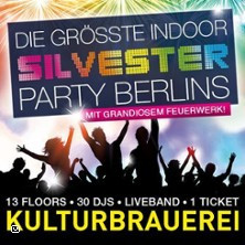 Silvester 2025/26 in der Kulturbrauerei Berlin – Die spektakulärste Indoor-Silvesterparty | FSK18 