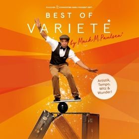 Flyer der Silvesterveranstaltung: Best of Varieté 2025 – Silvester-Show mit Maik M. Paulsen