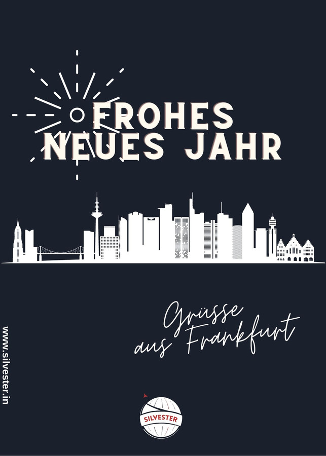Frohes neues Jahr aus Frankfurt