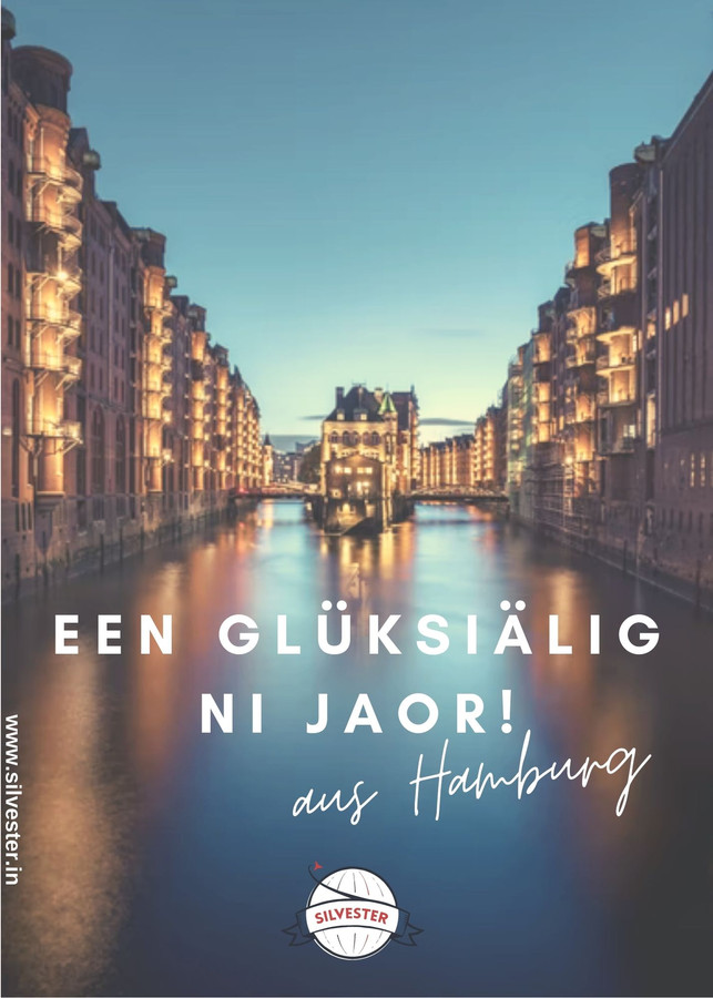 "Een glücksiälig ni Jaor!" oder auch "Ein glückseliges, neues Jahr!" - wünsche deinen Freunden und Liebsten mit diesen Silvester-Grüßen ein frohes neues Jahr und einen guten Rutsch per WhatsApp oder E-Mail!