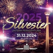 Flyer der Silvesterveranstaltung: Silvester unterm Fernsehturm MIO-Berlin