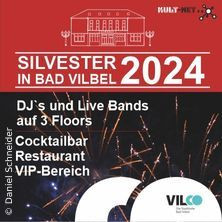 Flyer der Silvesterveranstaltung: Silvester in Bad Vilbel