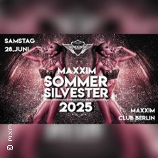 Flyer der Silvesterveranstaltung: SOMMER-SILVESTER 2025 – Die heißeste Nacht des Jahres!