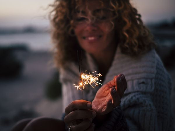Flyer der Silvesterveranstaltung: Silvester auf Rügen - Wellness und entspanntes Feiern im Santé Royal