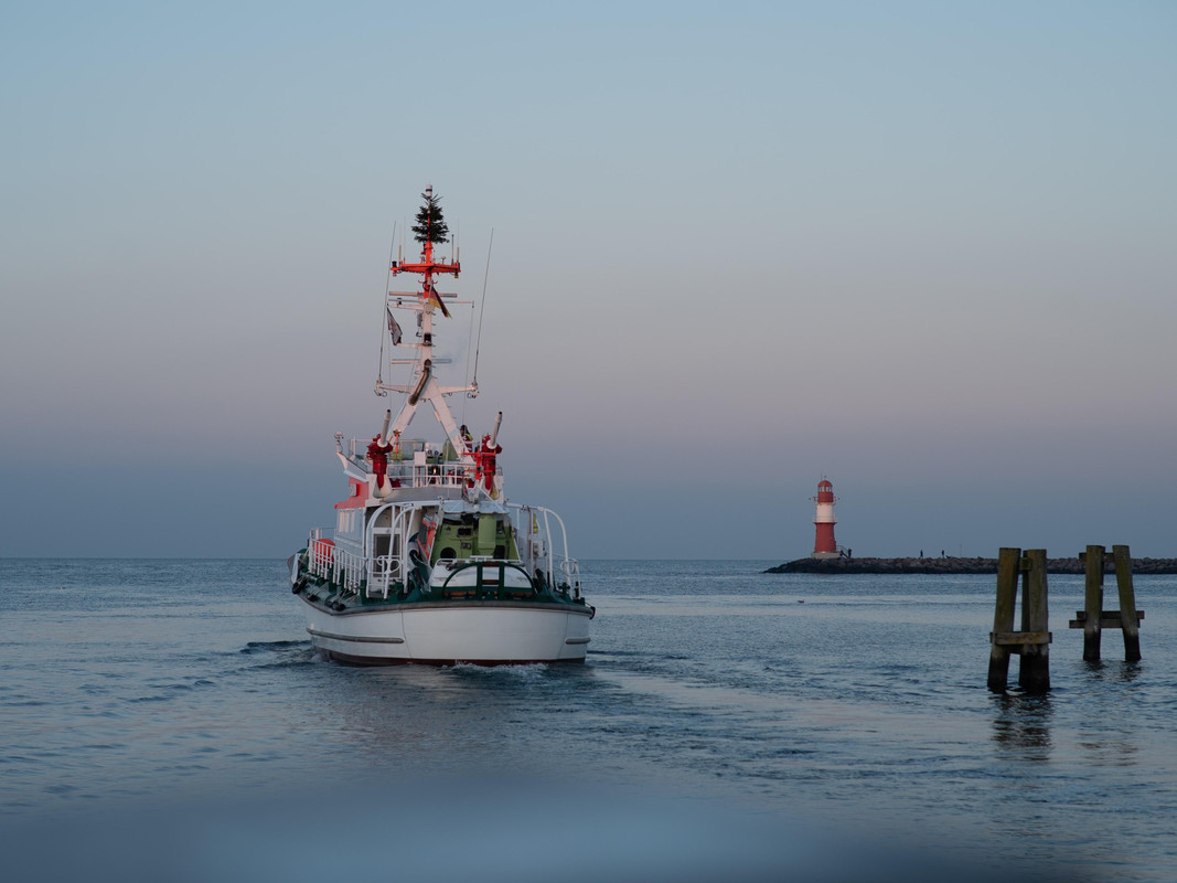 Silvester in: Warnemünde