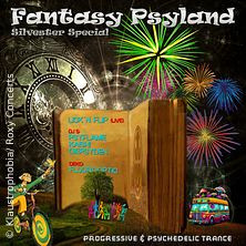 Flyer der Silvesterveranstaltung: Fantasy Psyland Silvester im Roxy Flensburg