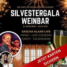 Silvestergala 2025 in der Düsseldorfer Schlossallee1 mit Sascha Klaar & Special Guest – Jetzt Tickets sichern!