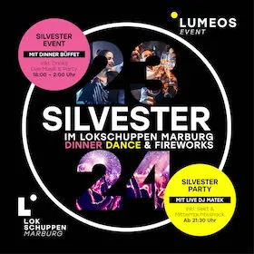 Silvesterveranstaltung: Lokschuppen Marburg