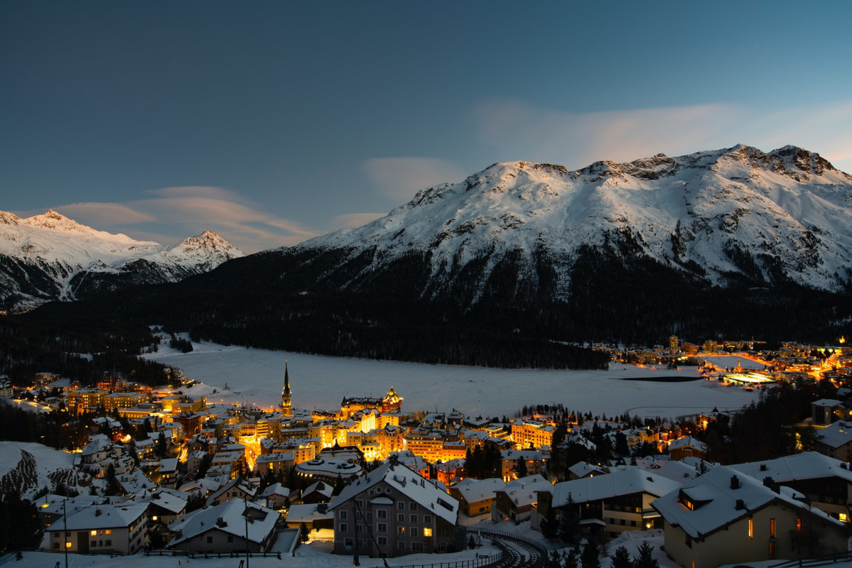 Silvester in: St. Moritz