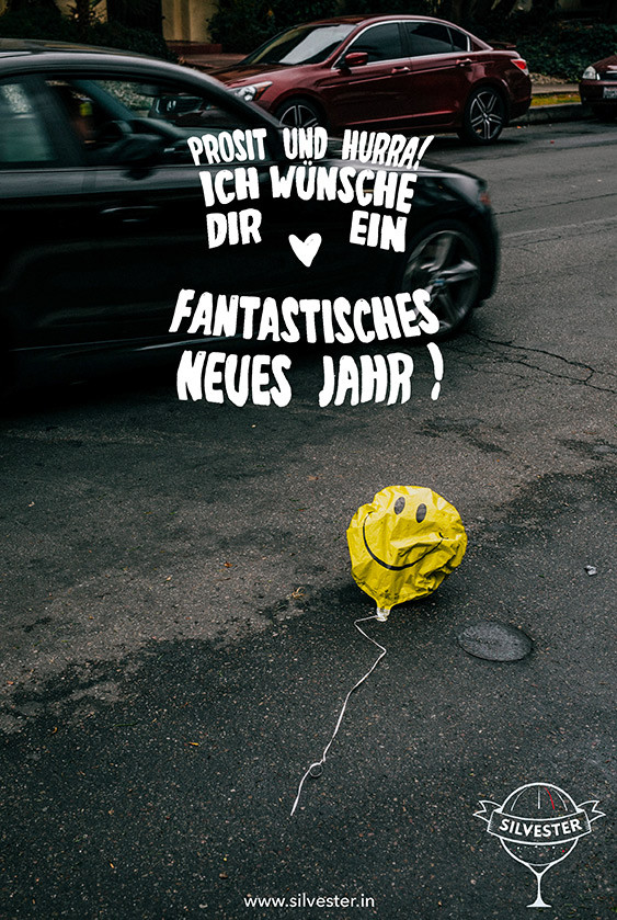 Prosit und Hurra!
Ich wünsche Dir ein fantastisches NEUES JAHR!