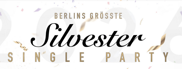 Flyer der Silvesterveranstaltung: Berlins größte Silvester Single Party – Flying Sushi, Speed-Dating & Club-Atmosphäre im Bi Nuu