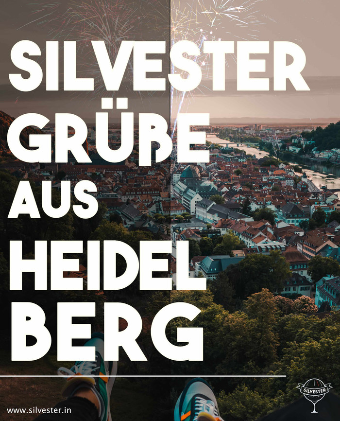 Silvestergrüße aus Heidelberg