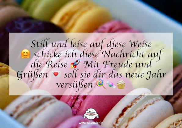 Versende diese süßen Silvestergrüße an deine Liebsten per E-Mail oder WhatsApp.