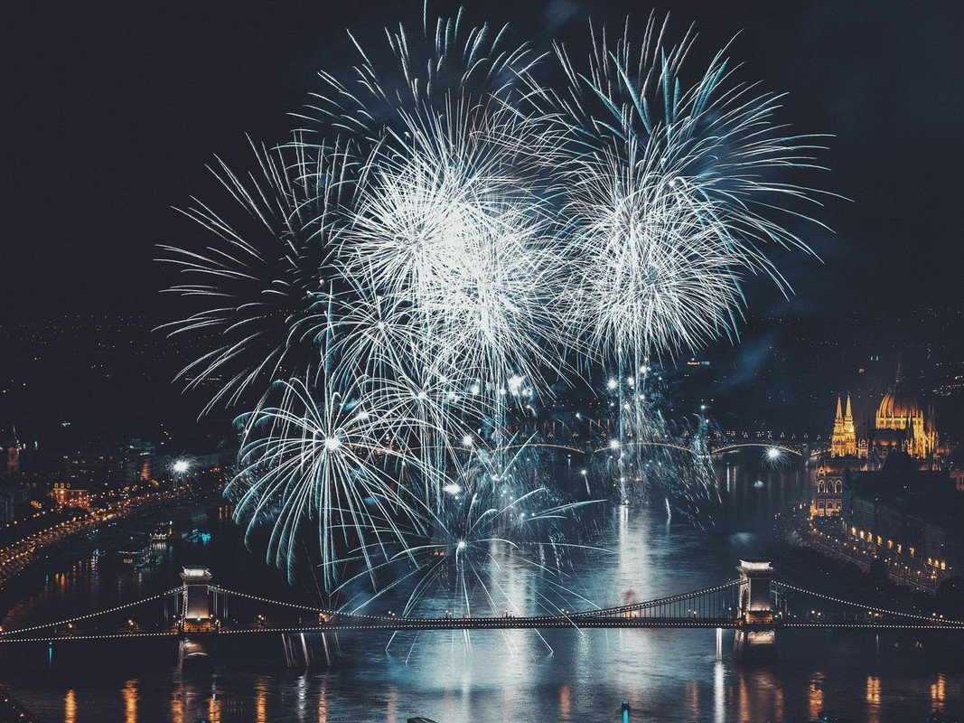 Silvester in: Budapest