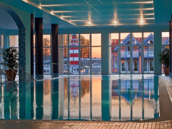 Silvesterveranstaltung: Silvester-Wellness 2024 am Rheinsberger See im Precise Resort Hafendorf Rheinsberg